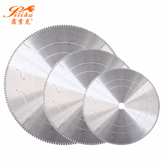 Disco de corte de madera de hoja de sierra de aserradero circular de bambú para corte de caucho